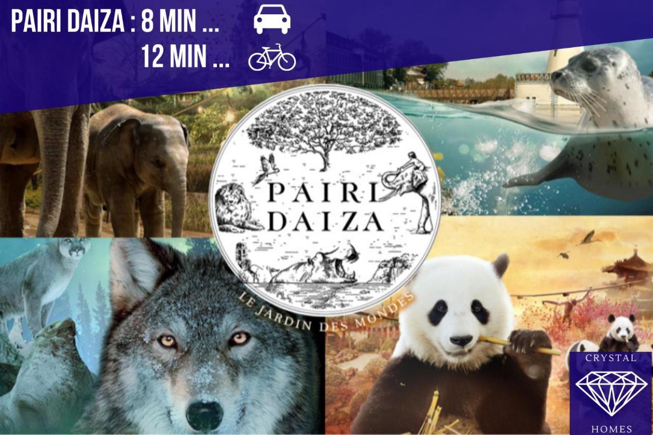 Gite Rubis - Jacuzzi - Pairi Daiza - 6 Pers Брюжлет Екстериор снимка